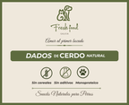 Dados de Cerdo Natural 50 gr