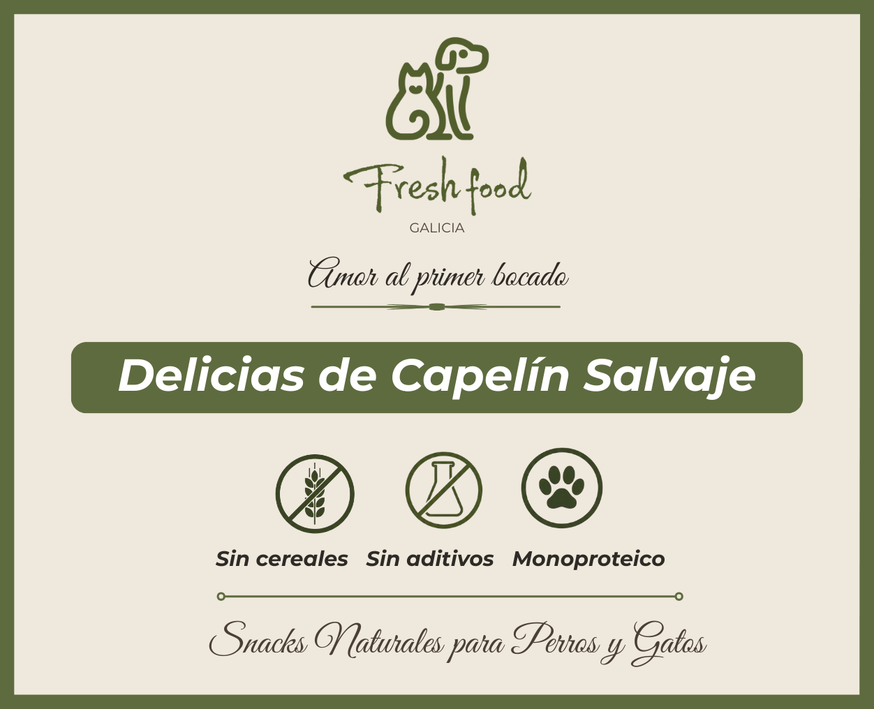 Delicias de capelín Salvaje
