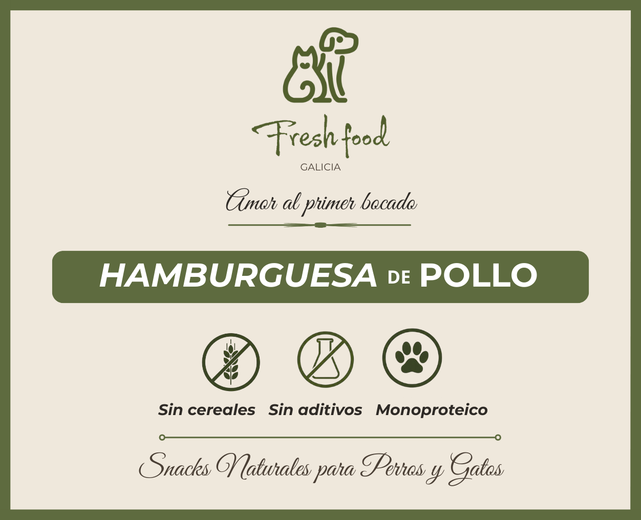 Hamburguesa de pollo 2 uds