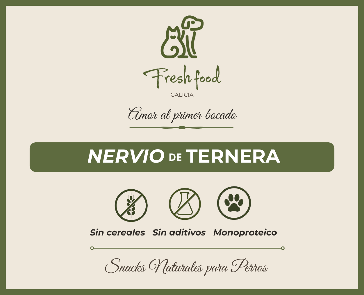 Nervio de ternera 12 cm -2 unds