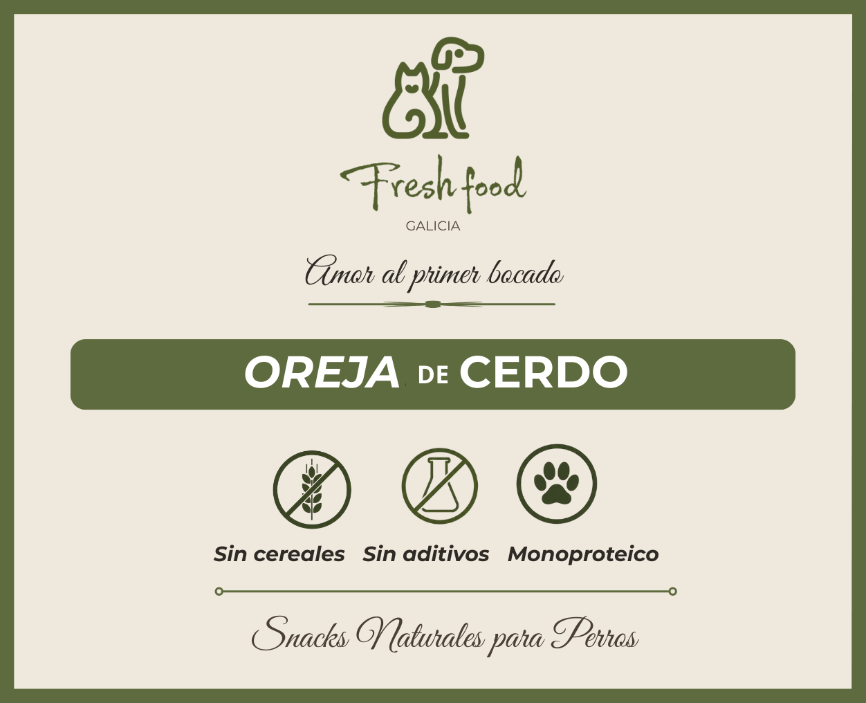 Oreja de cerdo selecta- 1 und