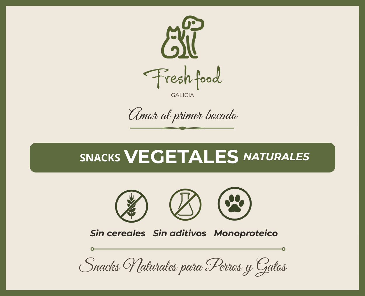 Snacks de vegetales - 100 gr
