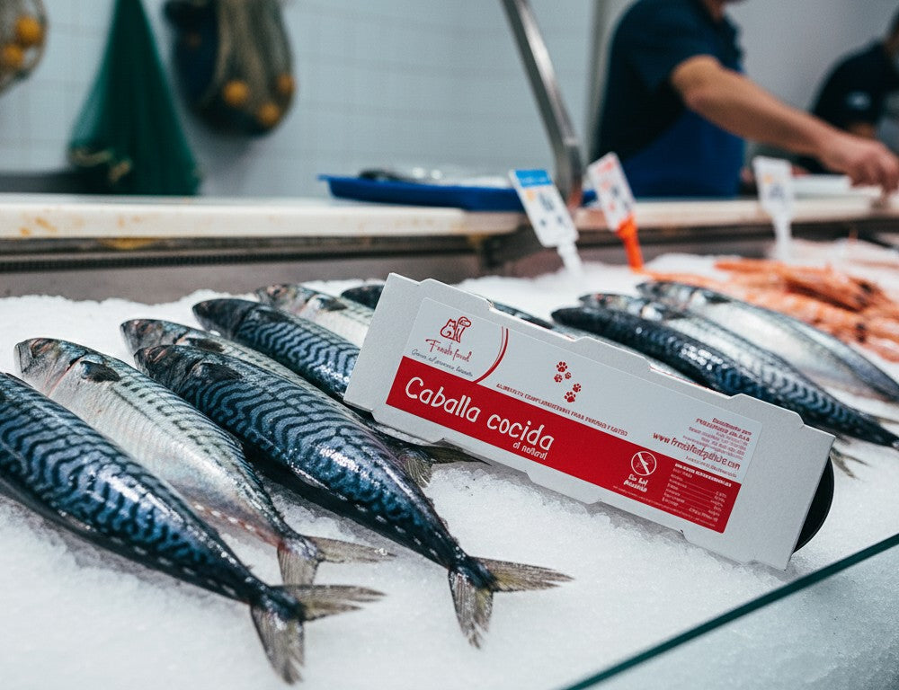 Caballa cocida al natural- 3 latas